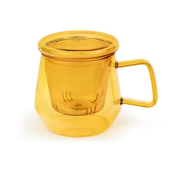 bredemeijer Tea for one Livorno glass amber 290ml