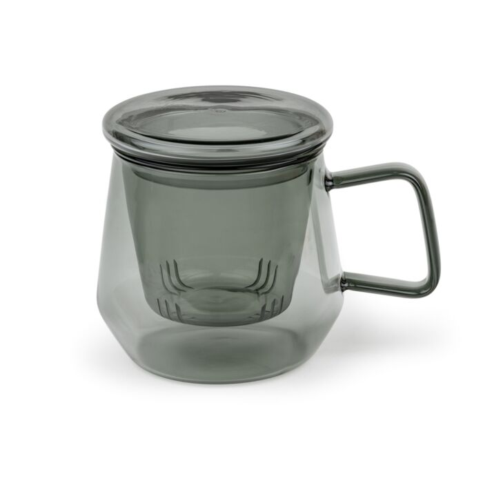 bredemeijer Tea for one Livorno glass black 290ml