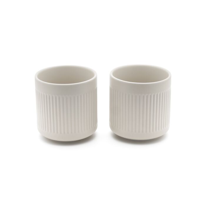 bredemeijer Tea mug Skagen white set of 2