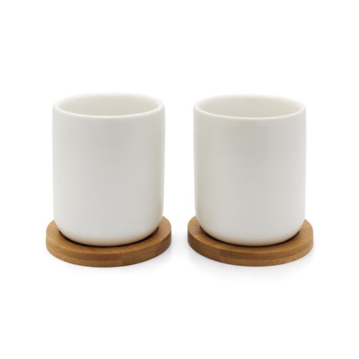 bredemeijer Tea mug Umea white set of 2