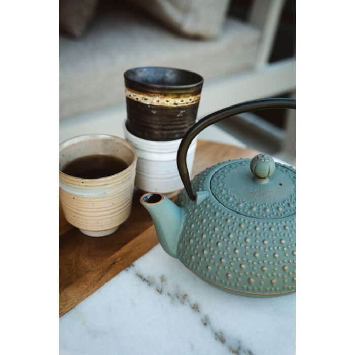 Bredemeijer Teapot Anhui 0.9L Cast Iron Blue