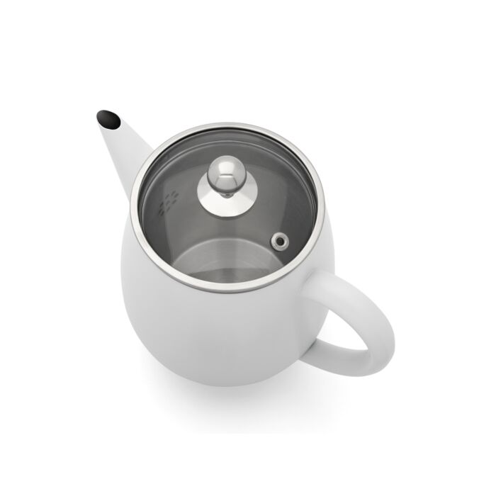 Bredemeijer Teapot Duet Eva 1 1L White