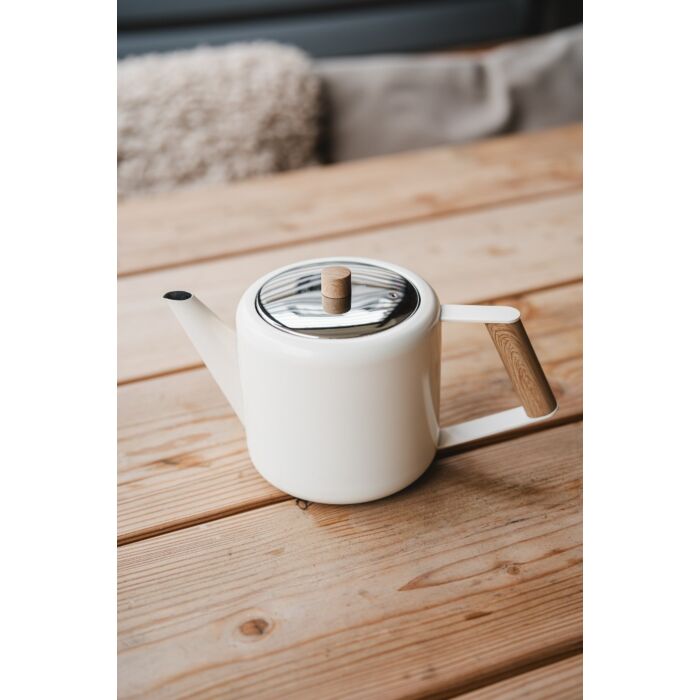 Bredemeijer Teapot Duet® Design Boston 1.1L White