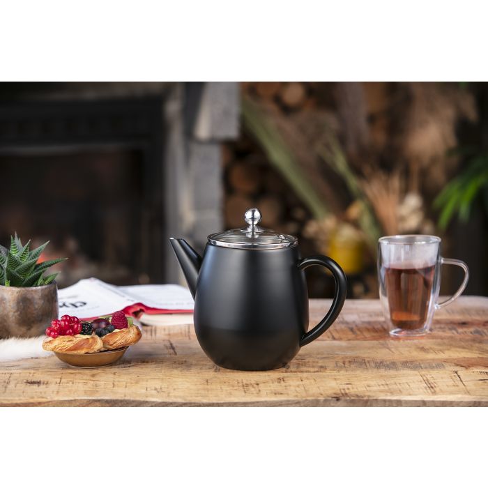 Bredemeijer Teapot Duet® Eva 1.1L Matt Black