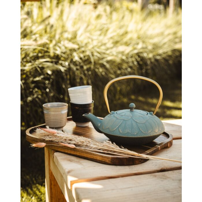 Bredemeijer Teapot Kunming 1.3L Cast Iron Blue