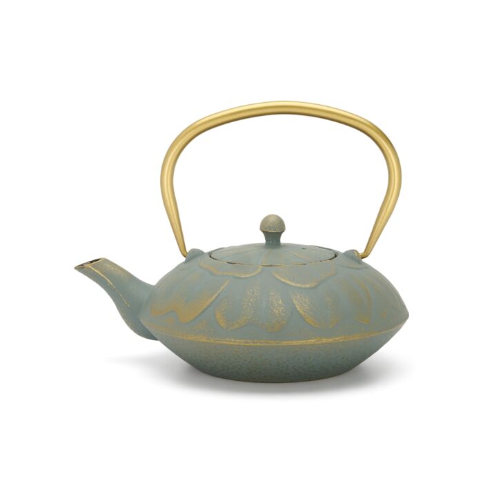 bredemeijer Teapot Kunming 1.3L cast iron blue