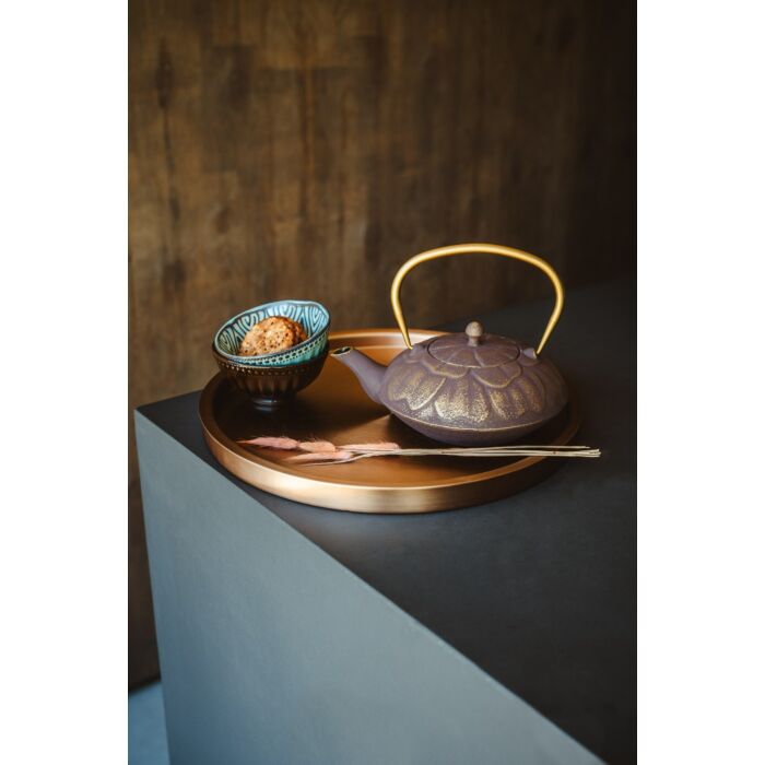 Bredemeijer Teapot Kunming 1.3L Cast Iron Purple