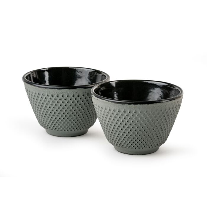 bredemeijer Cups Xilin cast iron light green set of 2