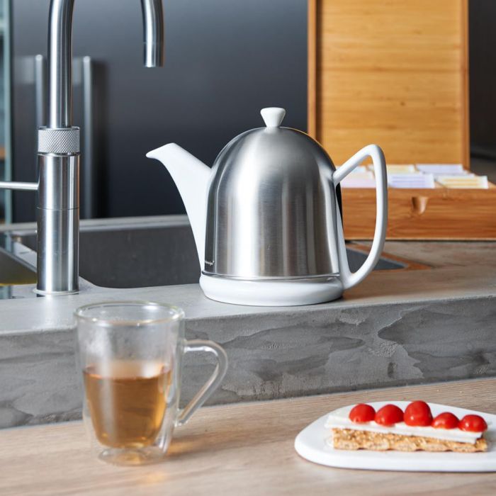 bredemeijer Teapot Cosy® Manto 1.0L spring white satin finish