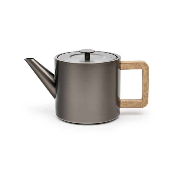 bredemeijer Teapot Duet Design Narvik 1.1L mat metallic grey
