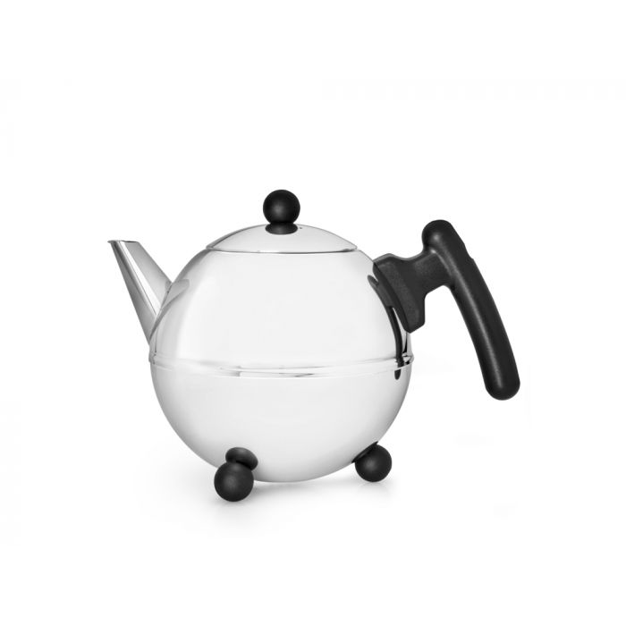 bredemeijer Teapot Duet® Bella Ronde 0.75L black fittings