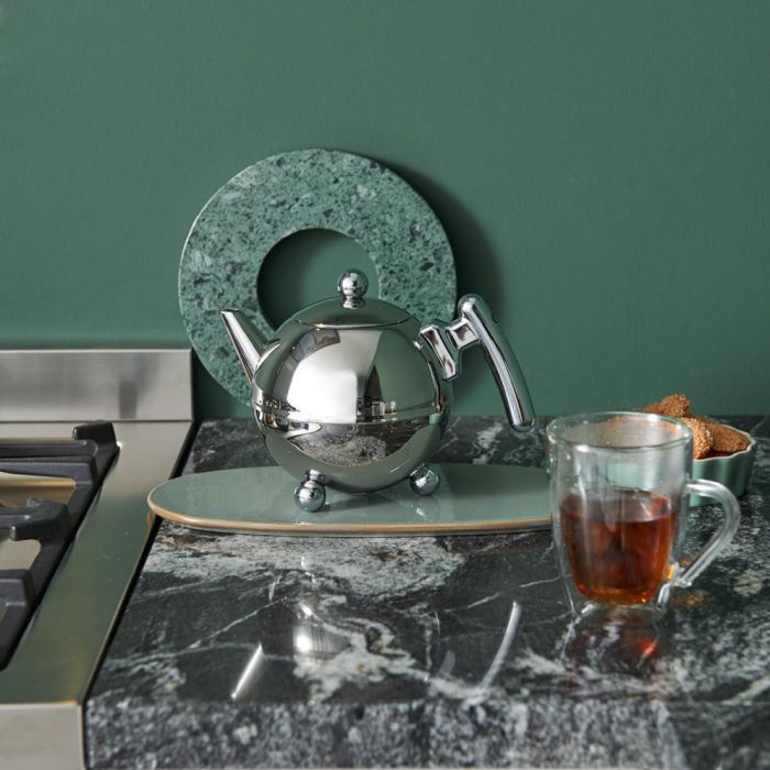 bredemeijer Teapot Duet® Bella Ronde 0.75L chromium fittings