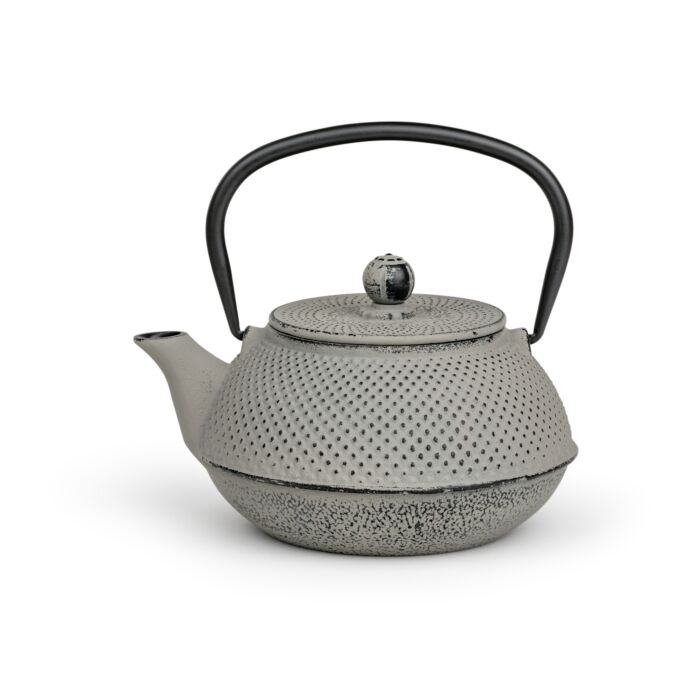 bredemeijer Teapot Jang 0.8L cast iron concrete grey