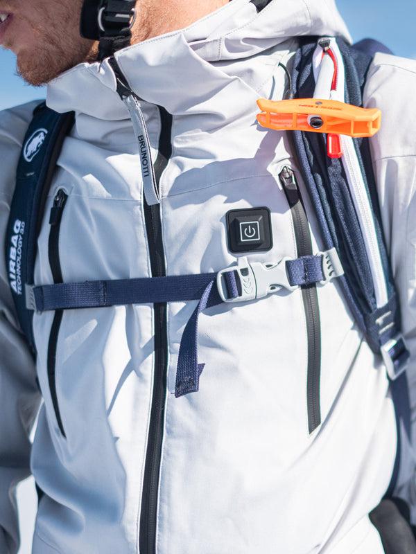 Brunotti Baron-Heat Heren Ski Jas Met Heat Panels