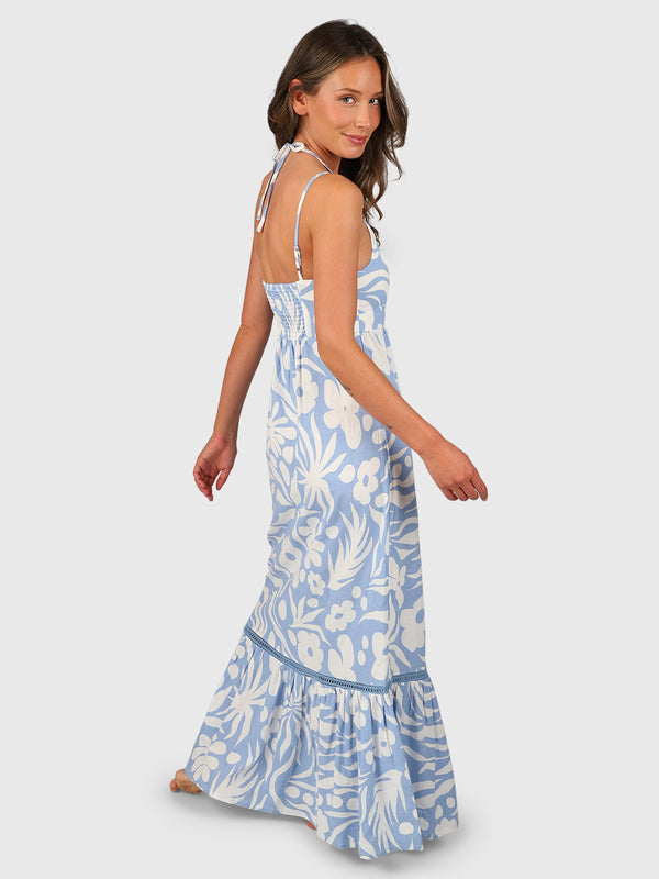 Brunotti Siena-Floral Swirl Dames Maxi Jurk