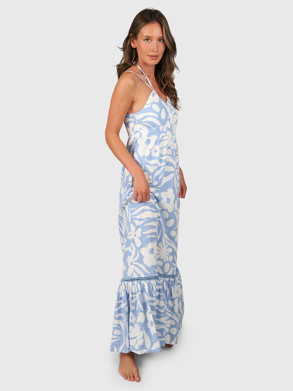Brunotti Siena-Floral Swirl Dames Maxi Jurk
