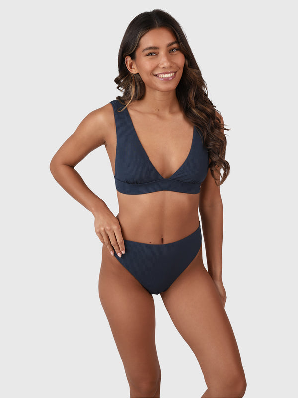 Brunotti Flores-Rib Dames High Waist Bikini Broekje