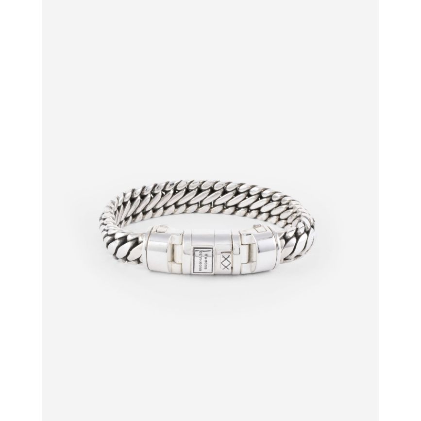 Buddha To Buddha Armband Ben Customized Set Zilver & Leer