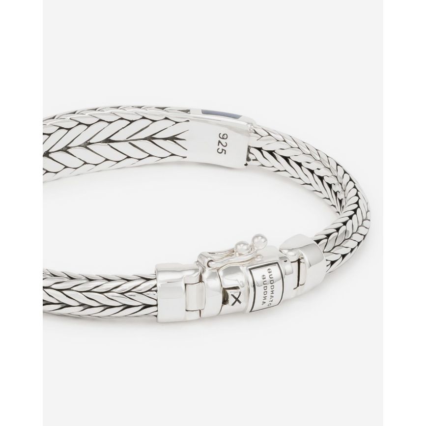 Buddha To Buddha Armband Ellen XS Stone Tigereye Navy