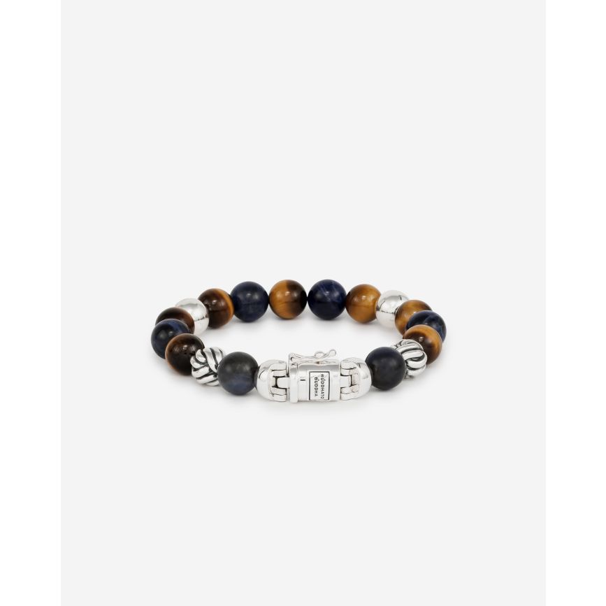 buddha to buddha Armband Spirit Bead Mix Sodaliet Tijgeroog