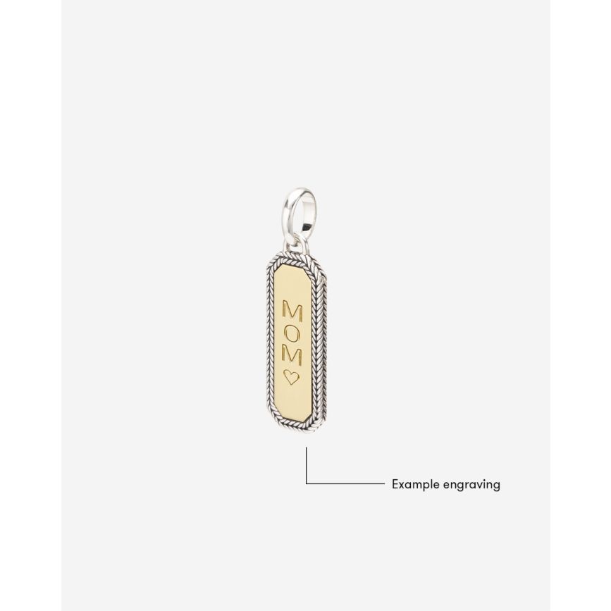 Buddha To Buddha Barbara Octagon Tag Hanger Bicolor