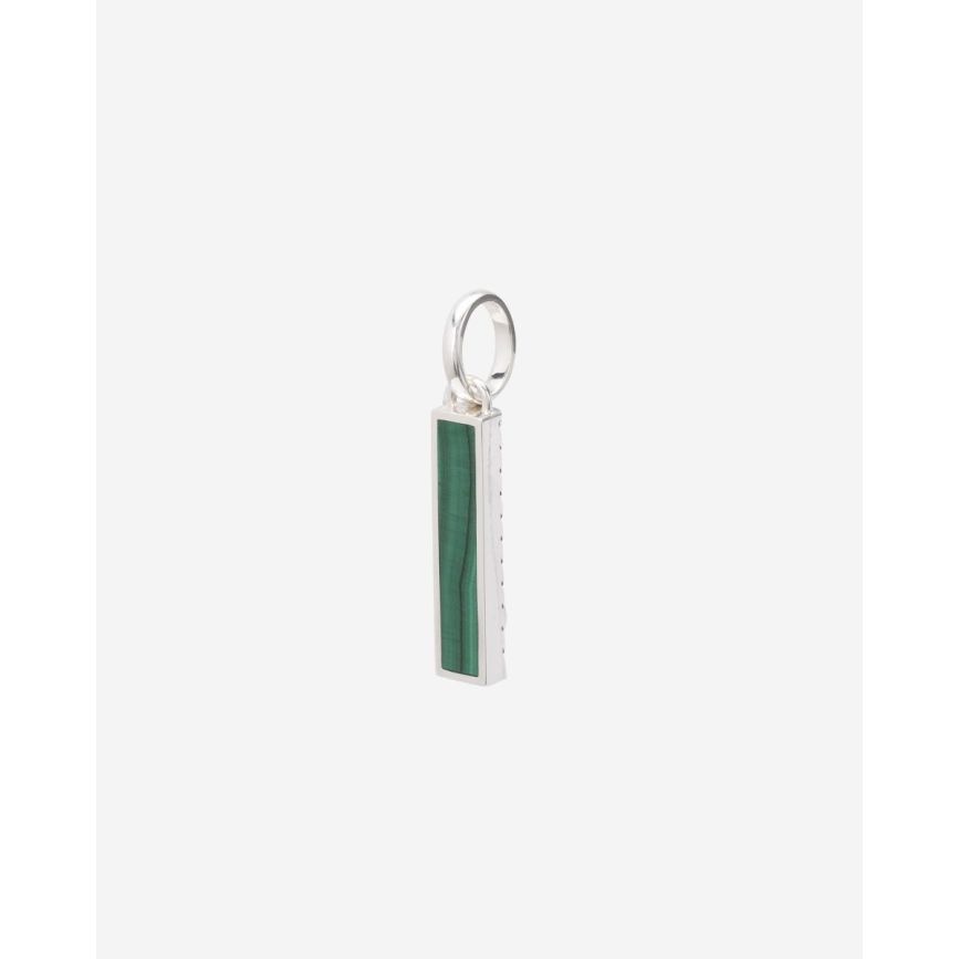 Buddha To Buddha Ben Mini (Edel)steen Hanger Zilver Malachite
