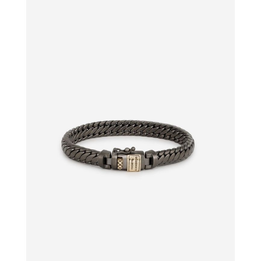 buddha to buddha Armband Ben XS Black Rhodium Goud