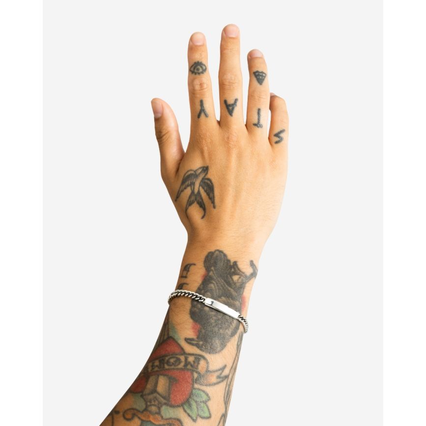 Buddha To Buddha Armband Essential Bar Zilver