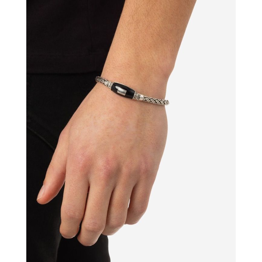 Buddha To Buddha Armband Katja XS Zwart Onyx