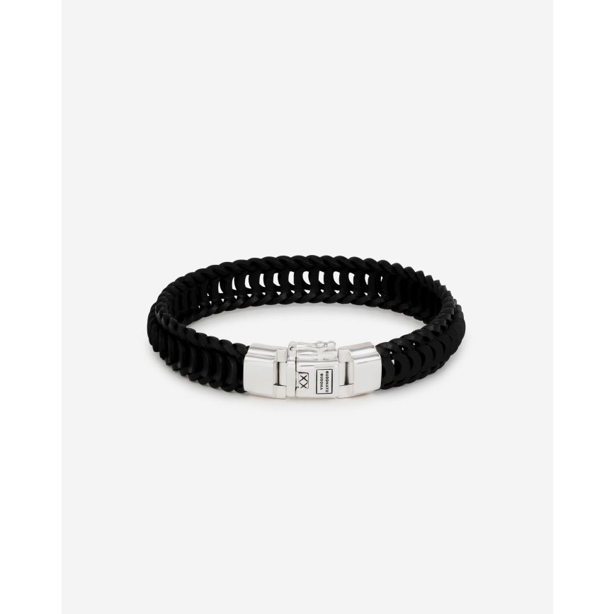buddha to buddha Armband Lars Leer Zwart