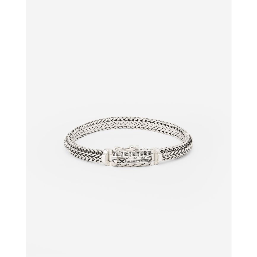 buddha to buddha Armband Nurul/Ellen Mix XS Zilver
