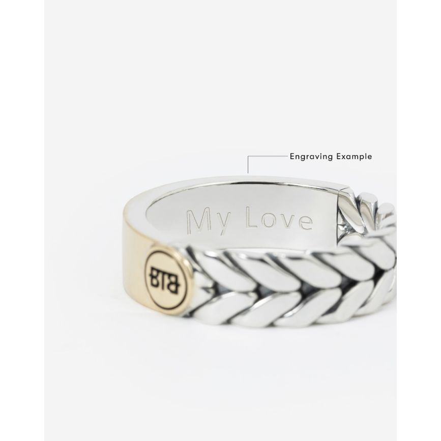 Buddha To Buddha Barbara Dual Ring Bicolor