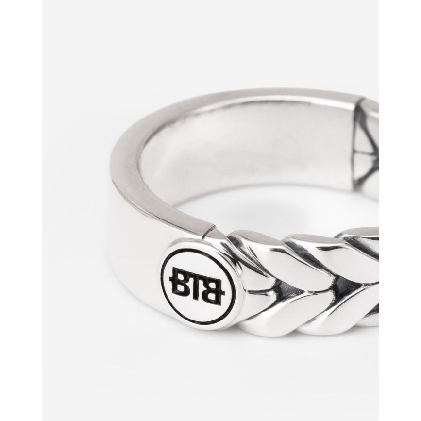 Buddha To Buddha Barbara Dual Ring Zilver