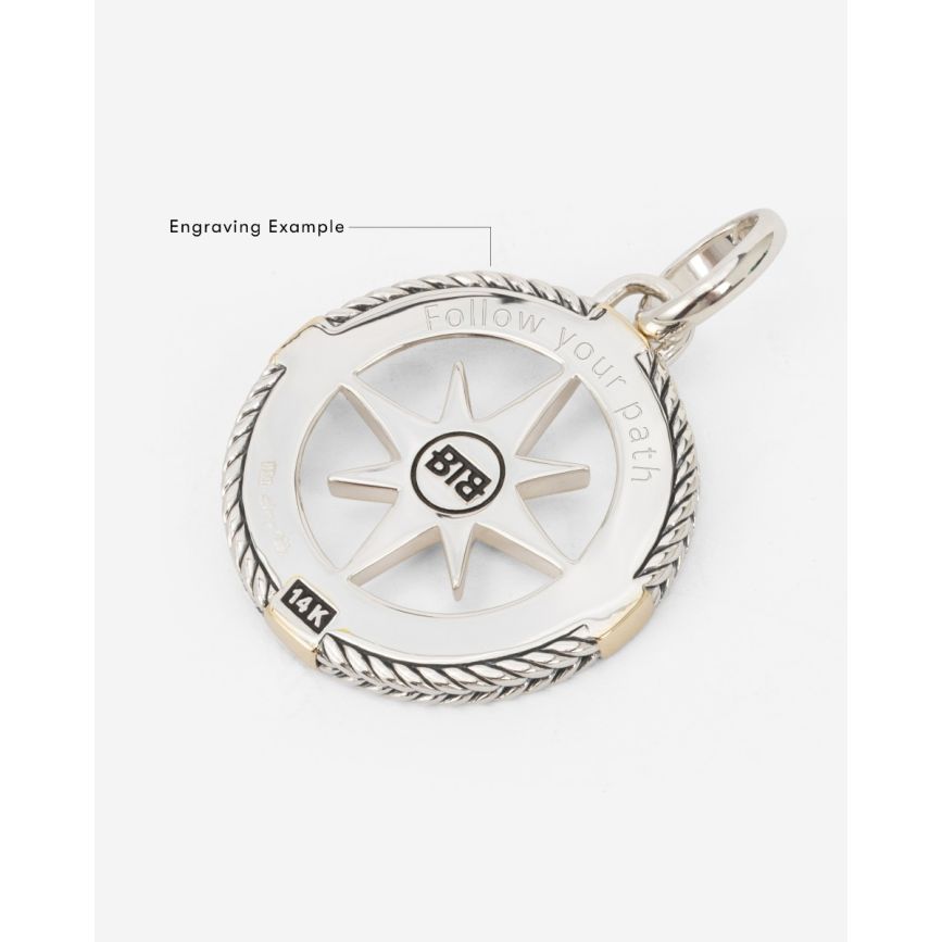 Buddha To Buddha Barbara Kompas Hanger Bicolor