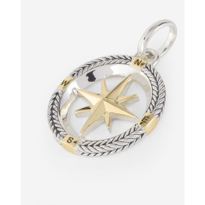 Buddha To Buddha Barbara Kompas Hanger Bicolor