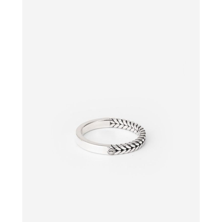 buddha to buddha Barbara Mini Dual Ring Zilver