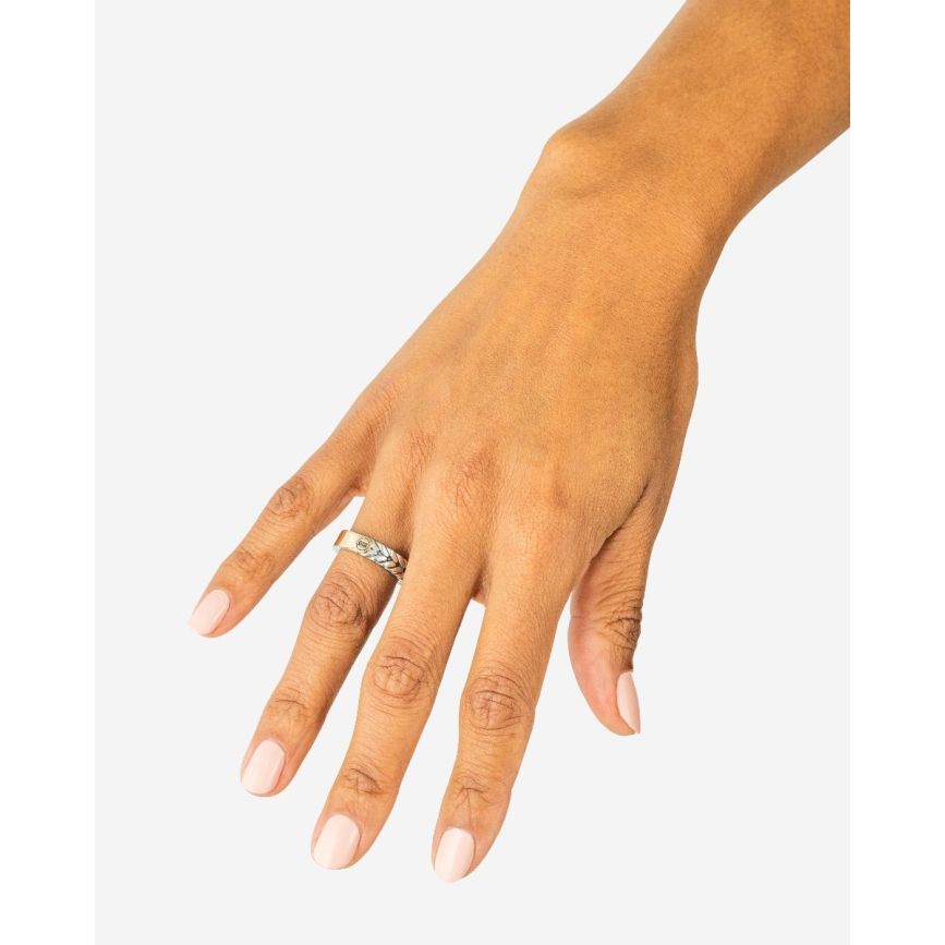 Buddha To Buddha Barbara Small Dual Ring Bicolor