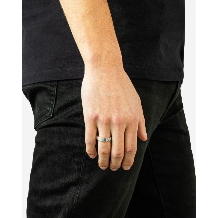 Buddha To Buddha Barbara Small Dual Ring Zilver