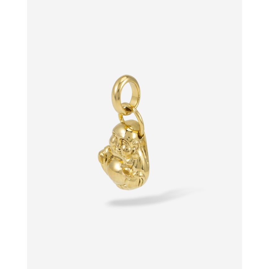 Buddha To Buddha Buddha XS Hanger Verguld Zilver