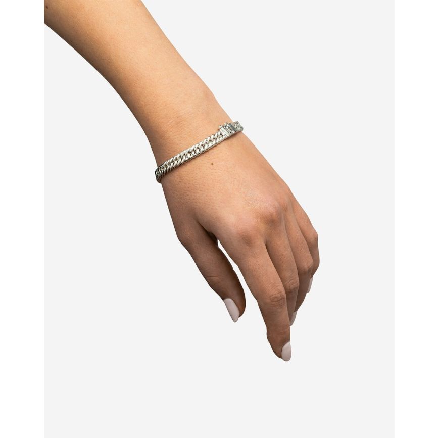 Buddha To Buddha Chain Mini Armband Zilver