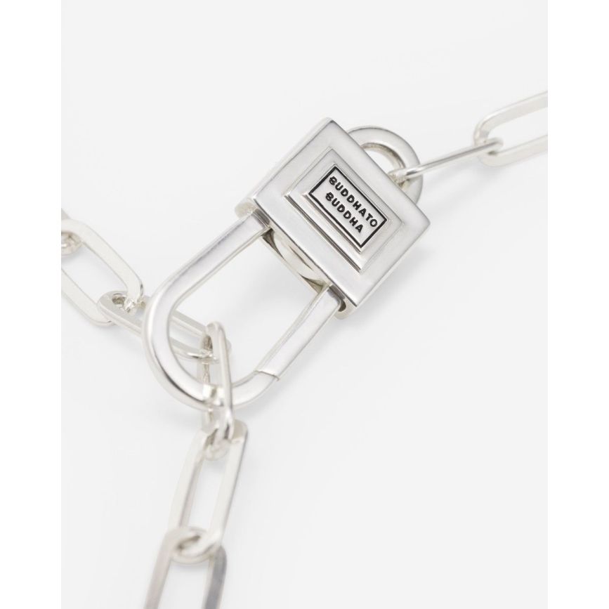 Buddha To Buddha Chainlink Lock Ketting Zilver