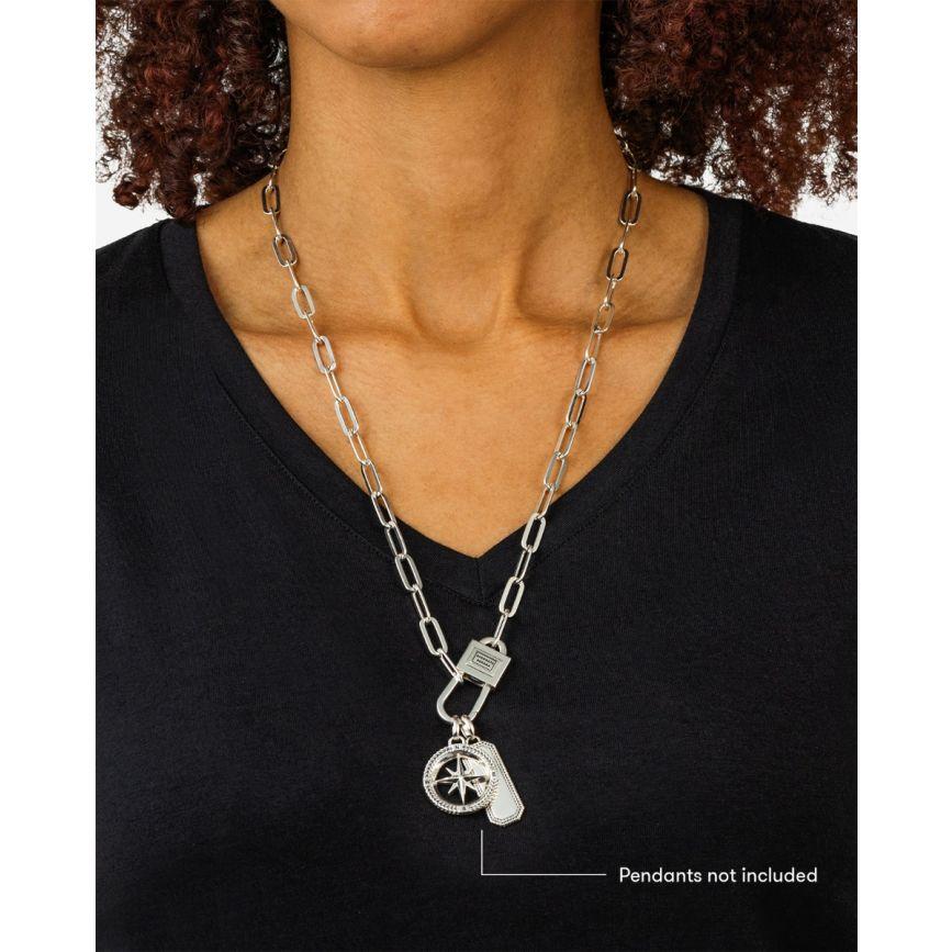 Buddha To Buddha Chainlink Lock Ketting Zilver