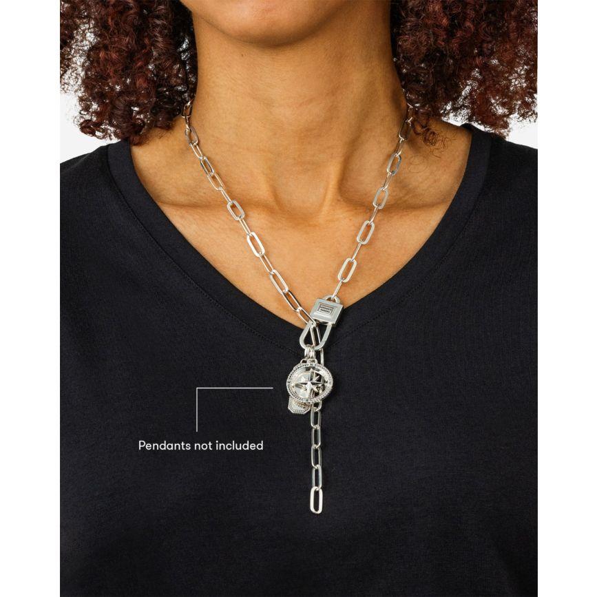 Buddha To Buddha Chainlink Lock Ketting Zilver