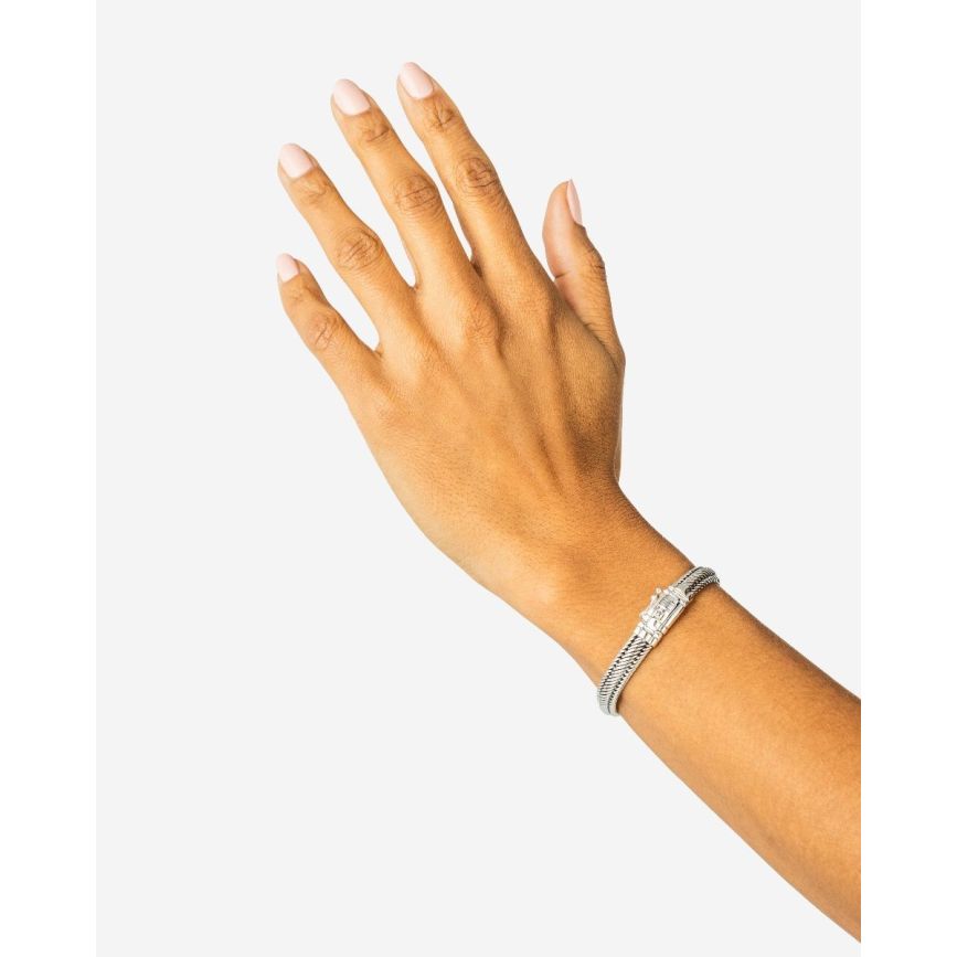 Buddha To Buddha Edwin Mini Armband Zilver