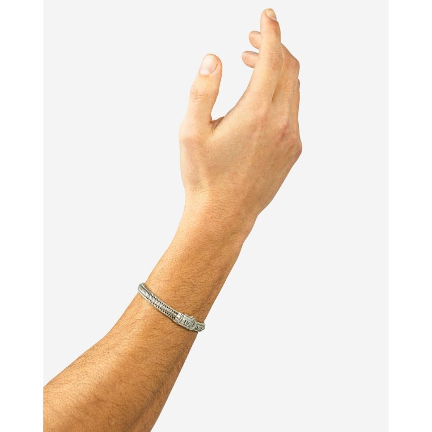 Buddha To Buddha Edwin Mini Armband Zilver