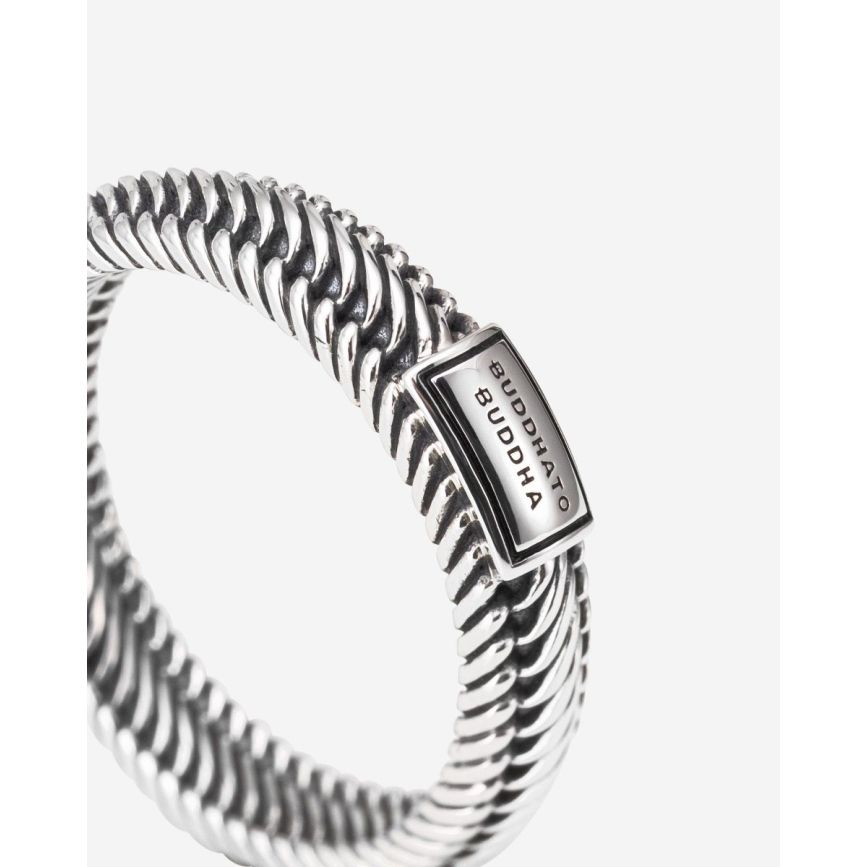 Buddha To Buddha Edwin Mini Ring Zilver