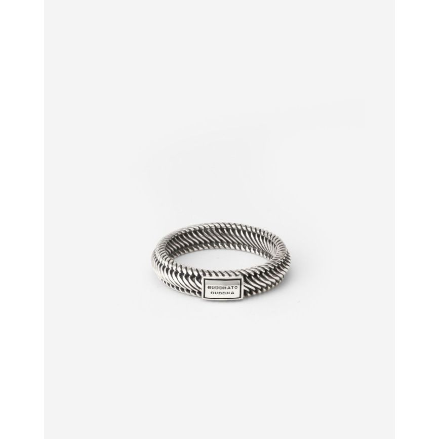 buddha to buddha Edwin Mini Ring Zilver