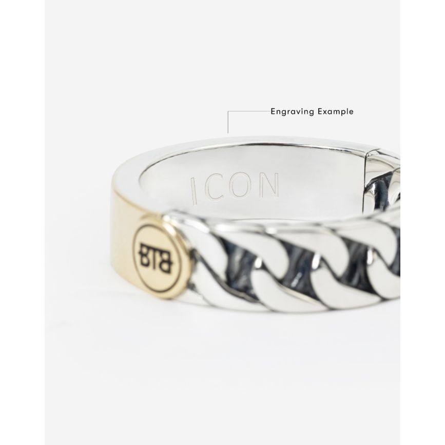 Buddha To Buddha Esther Dual Ring Bicolor