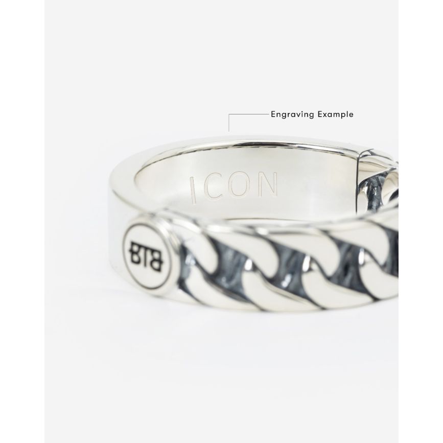 Buddha To Buddha Esther Dual Ring Zilver