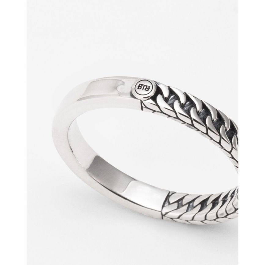 Buddha To Buddha Esther Mini Dual Ring Zilver